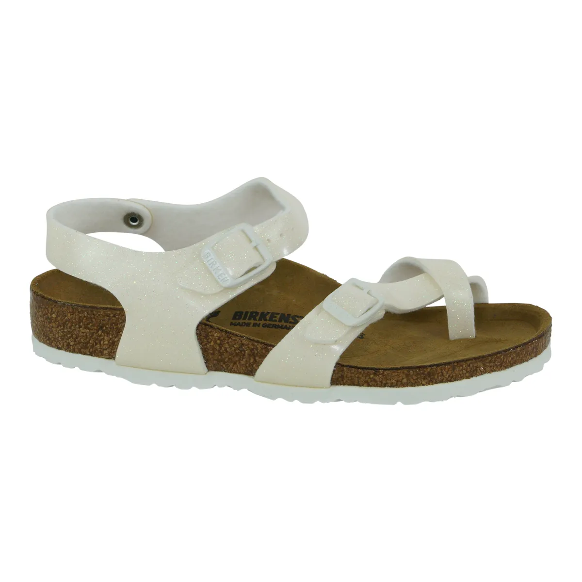 Birkenstock Kids Taormina Birko-Flor Sandals Magic Galaxy White 37 N