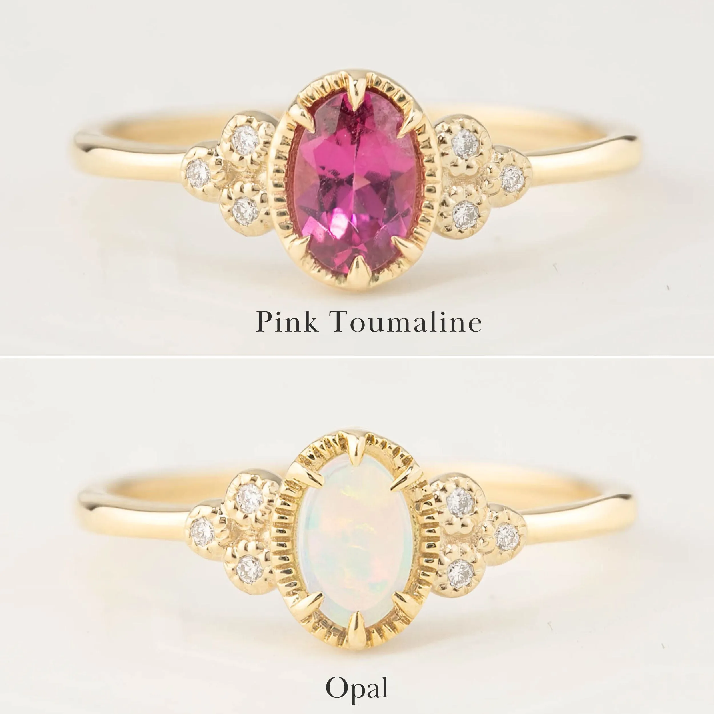 Birthstone Celine Ring