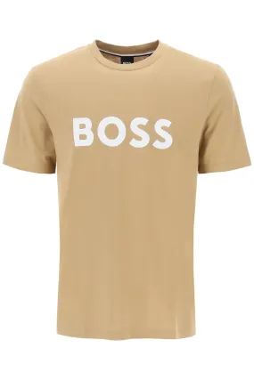 BOSS tiburt 354 logo print t-shirt