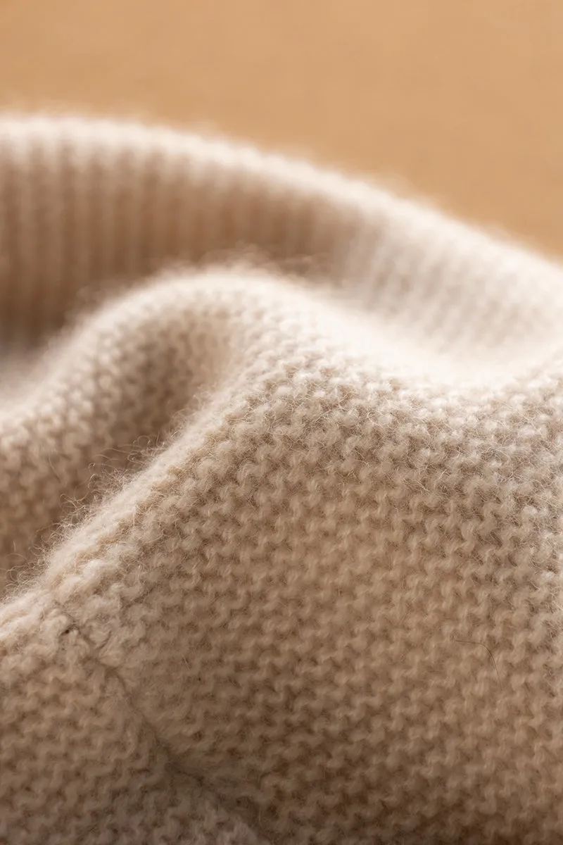 Cashmere Earflap Beanie