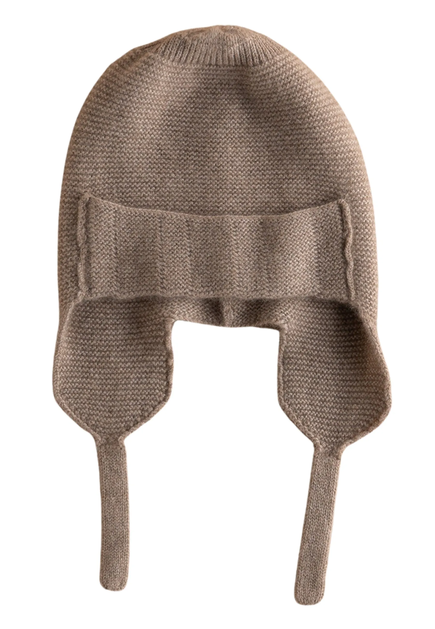 Cashmere Earflap Beanie