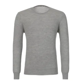 Crew-Neck Virgin Wool Sweater