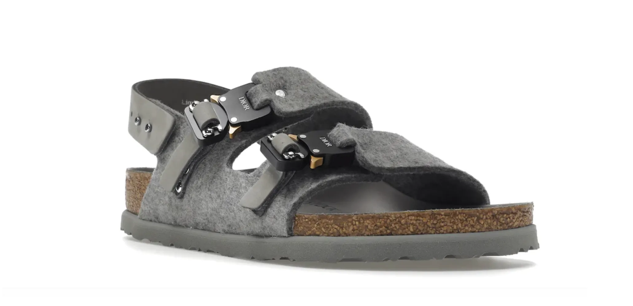 DIOR BY BIRKENSTOCK MILANO SANDAL GREY