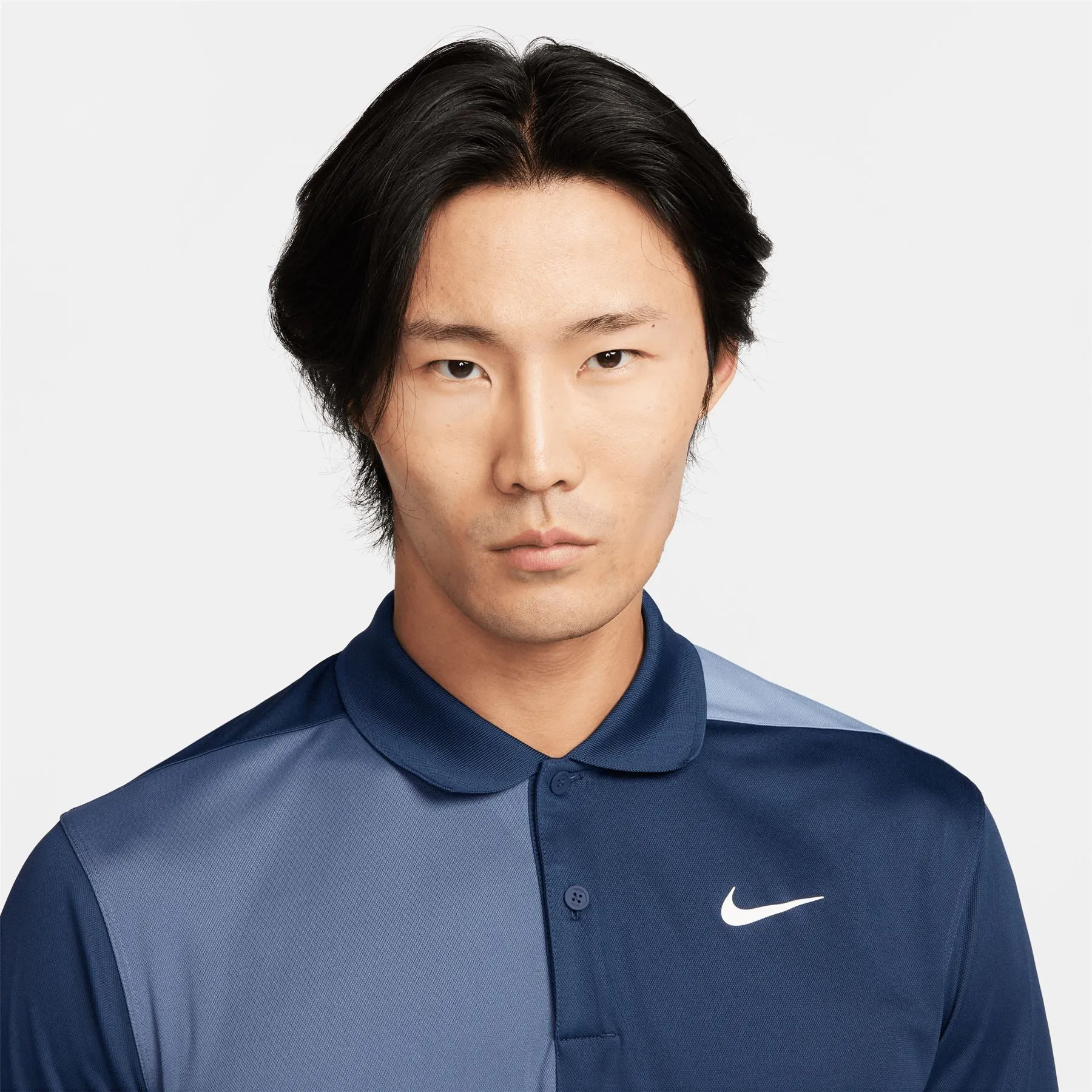 Dri-FIT Victory  Colour Blocked Polo Navy/Slate - SS24