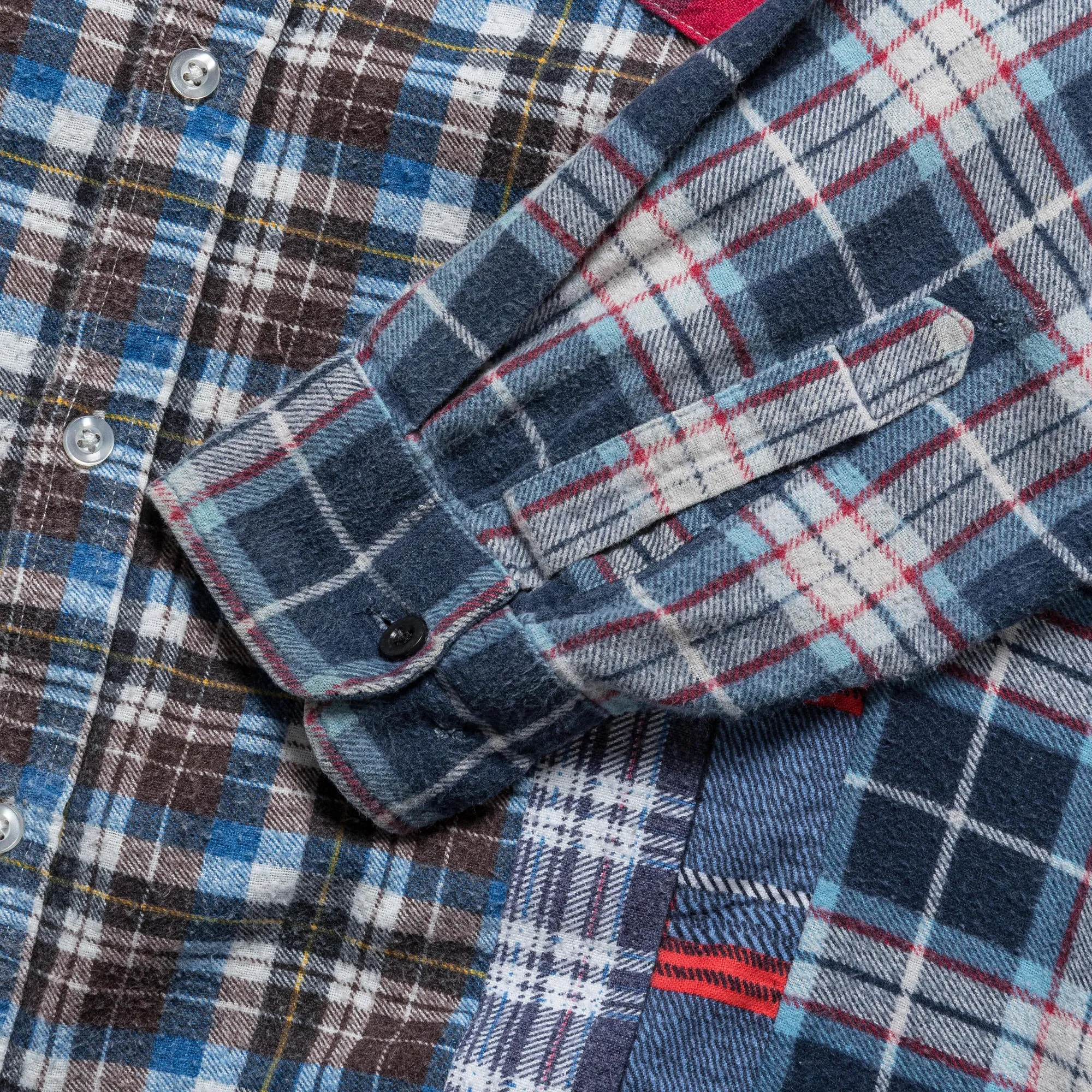 FW24 Rebuild Flannel 7 Cuts Shirt - Medium #4