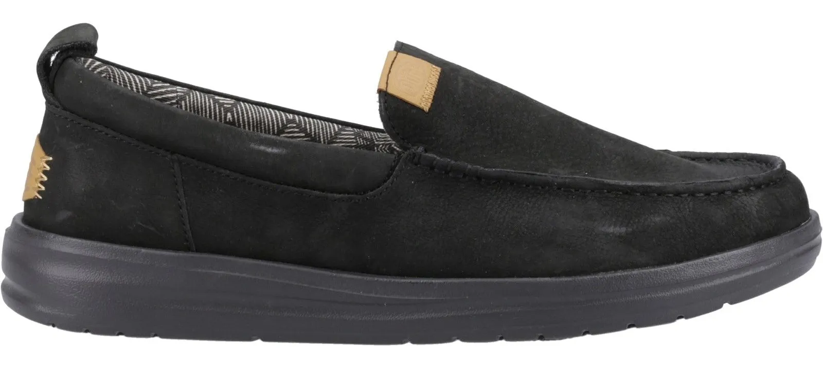 Hey Dude Wally Grip Moc Craft 40173 Mens Leather Casual Shoe