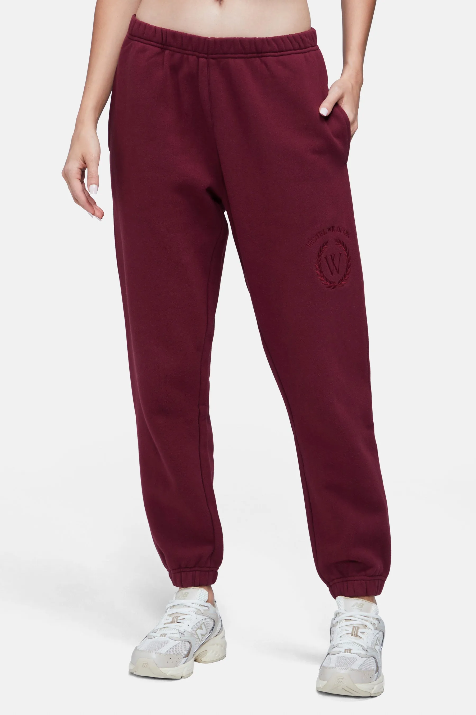 Hotel Wildfox Emmy Sweatpants | Chocolate Truffle