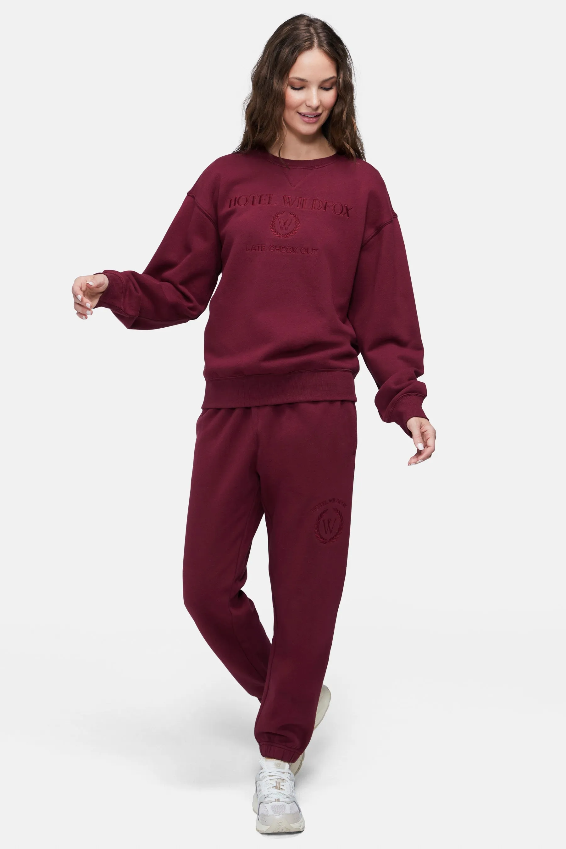 Hotel Wildfox Emmy Sweatpants | Chocolate Truffle