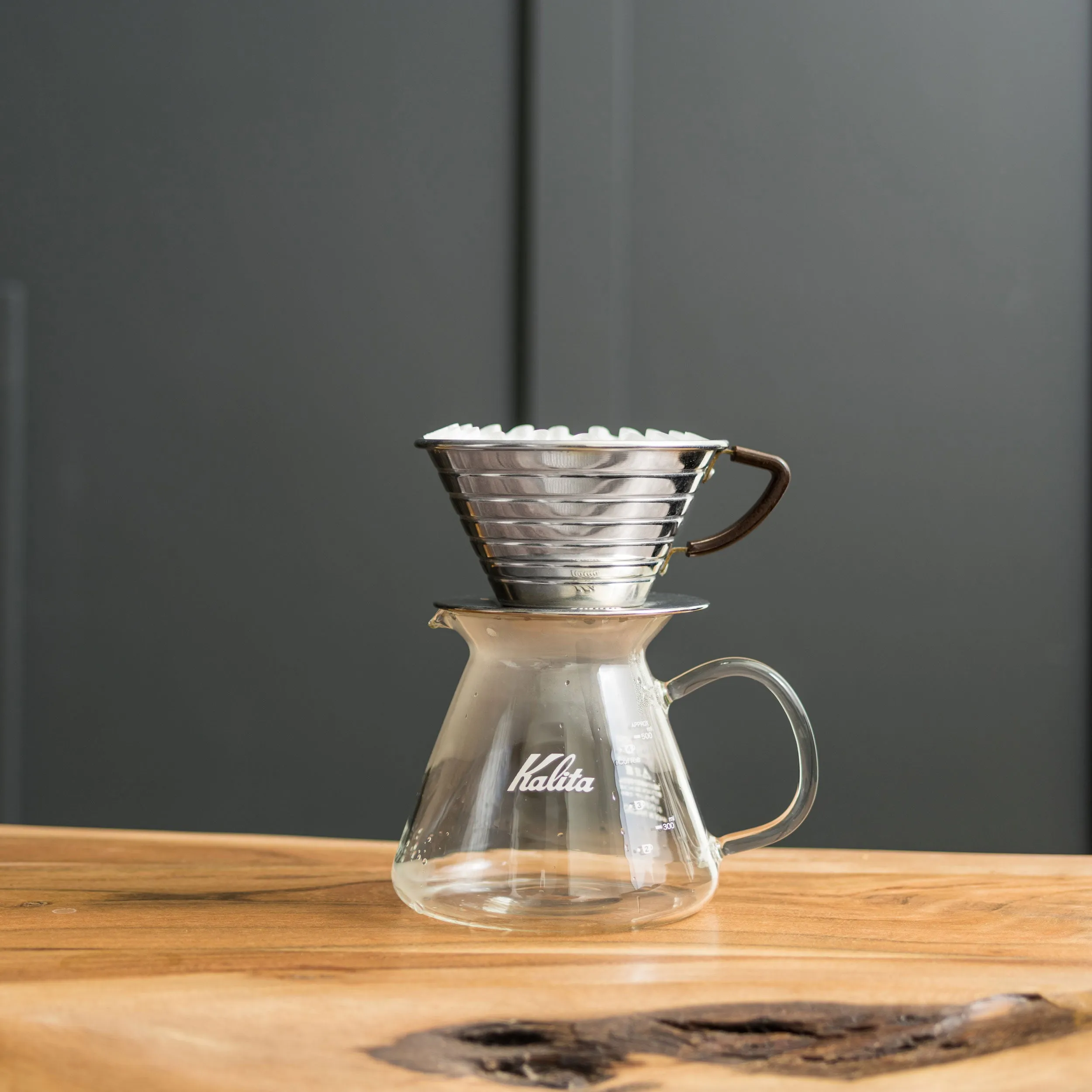 Kalita Wave 185 Stainless Steel Coffee Dripper