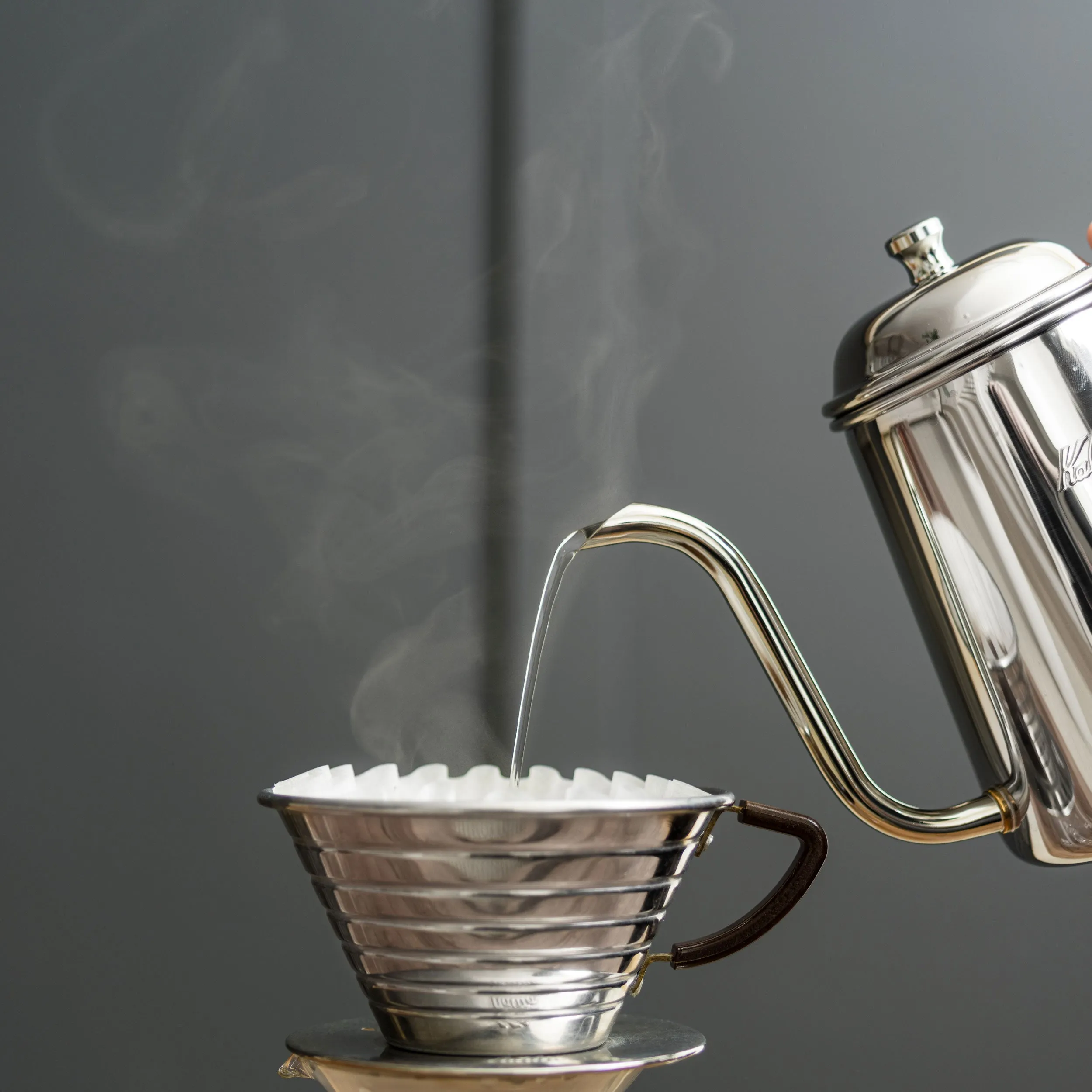 Kalita Wave 185 Stainless Steel Coffee Dripper