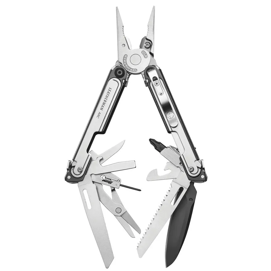 LEATHERMAN ARC - 20 TOOLS (BLACK DLC & STAINLESS STEEL)