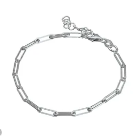 Lina Link Chain Bracelet Silver