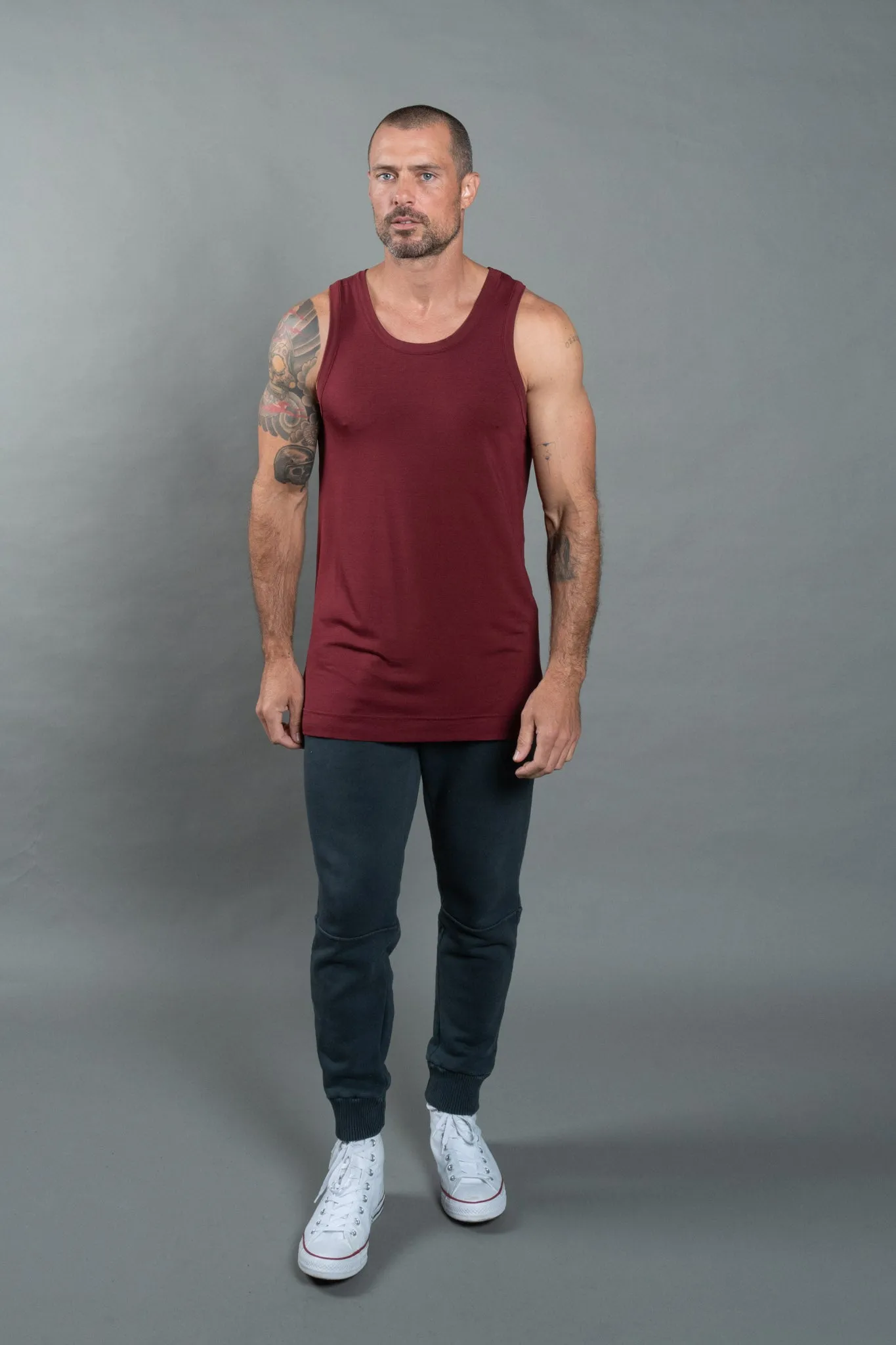 Men's Modal Hi-Lo Tank