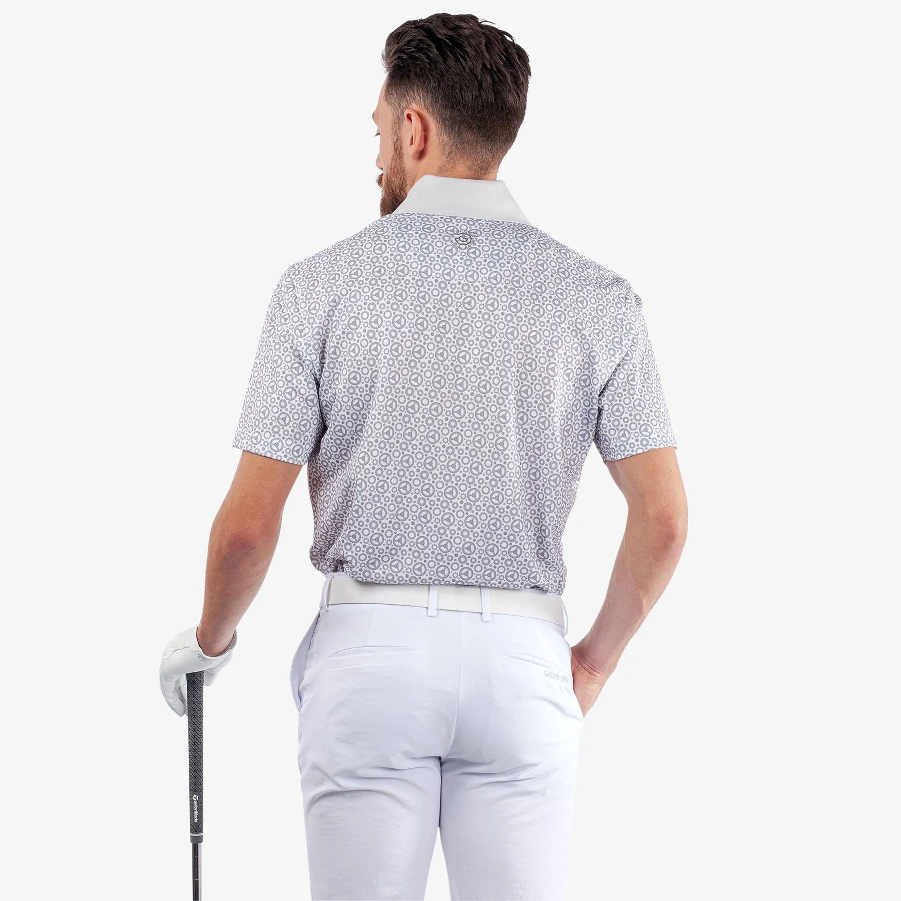 Miracle Ventil8  Polo White/Grey - SS24