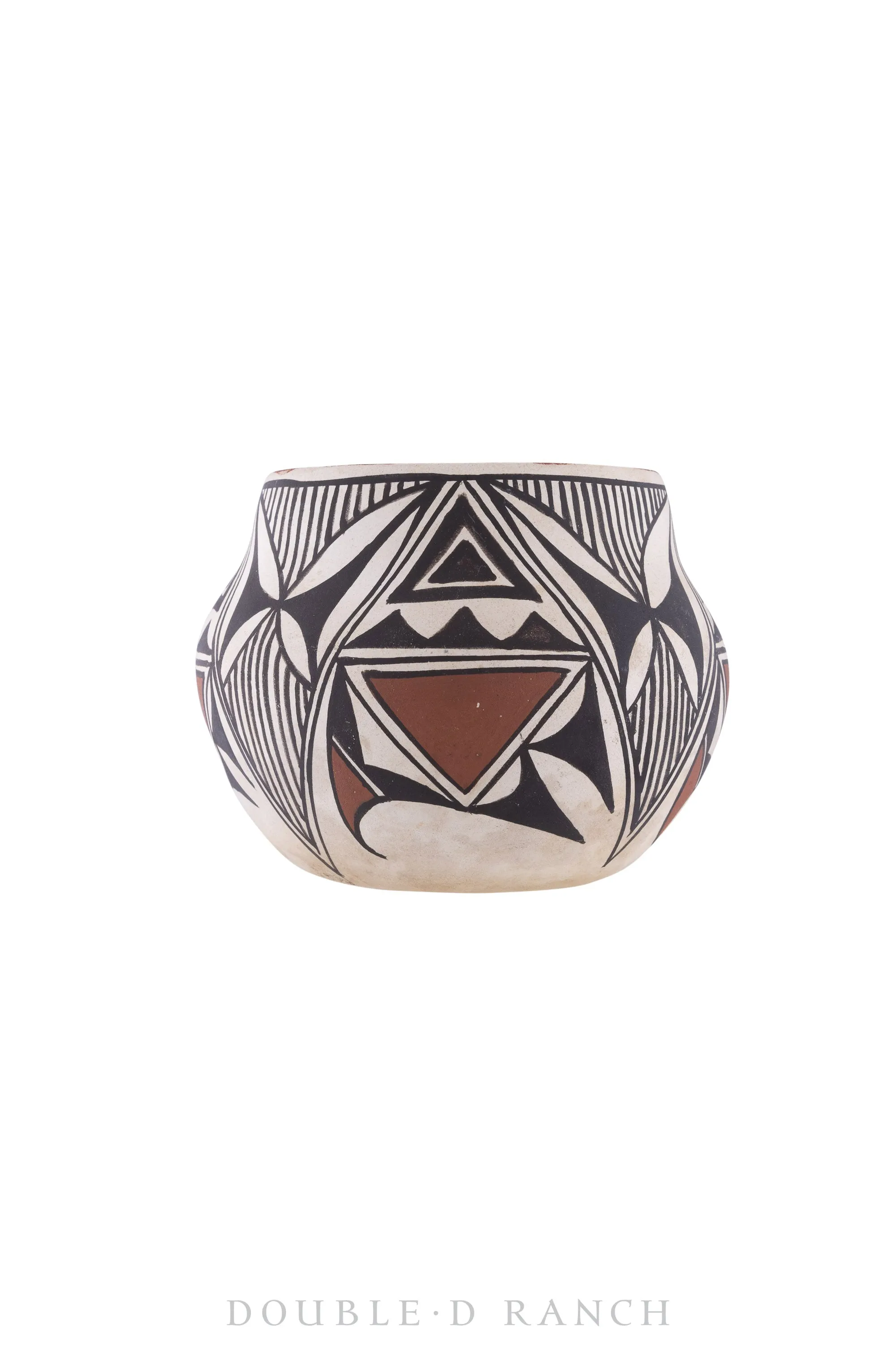 Miscellaneous, Pottery, Bowl, Acoma, Vintage, 563