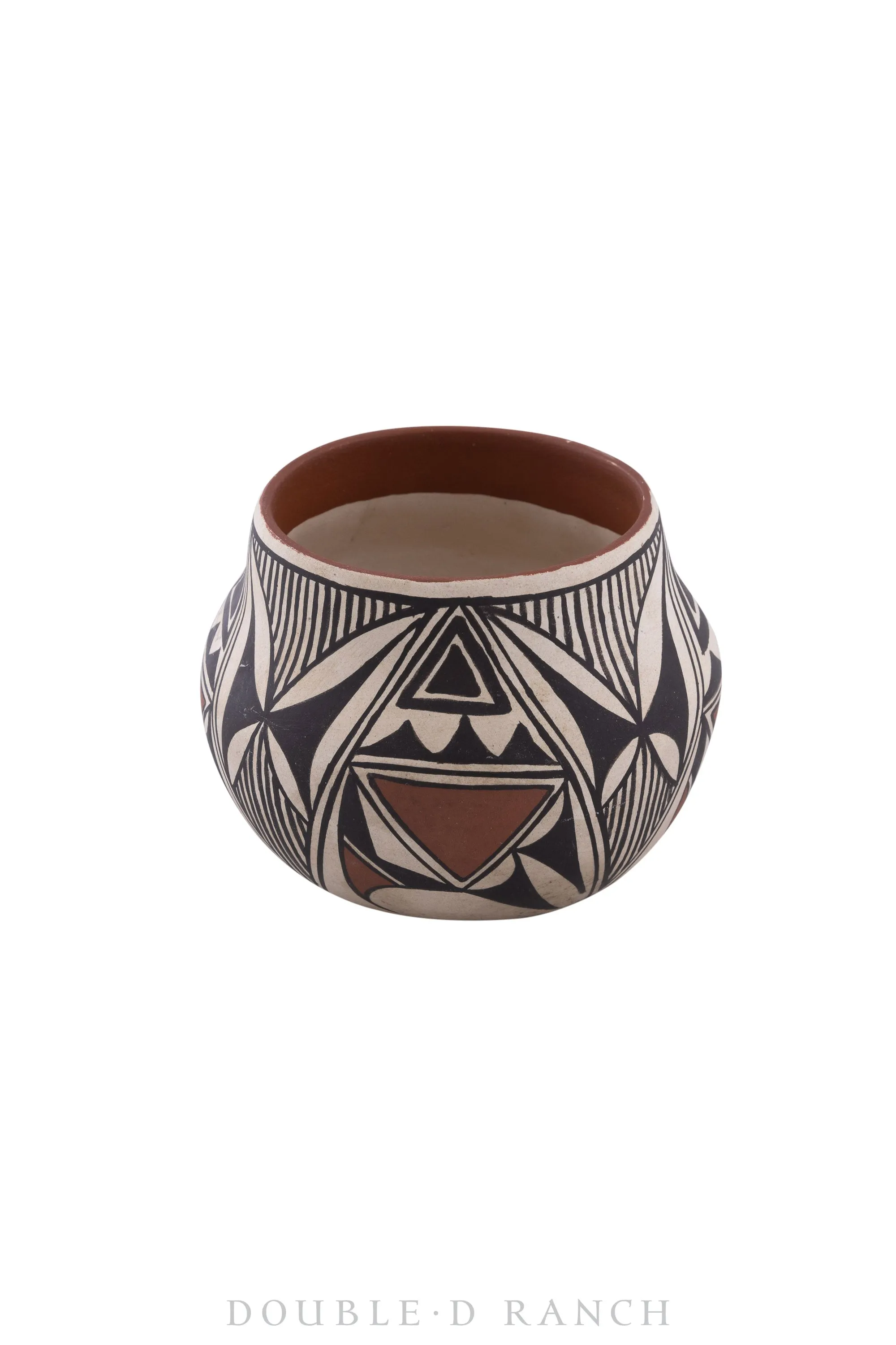 Miscellaneous, Pottery, Bowl, Acoma, Vintage, 563