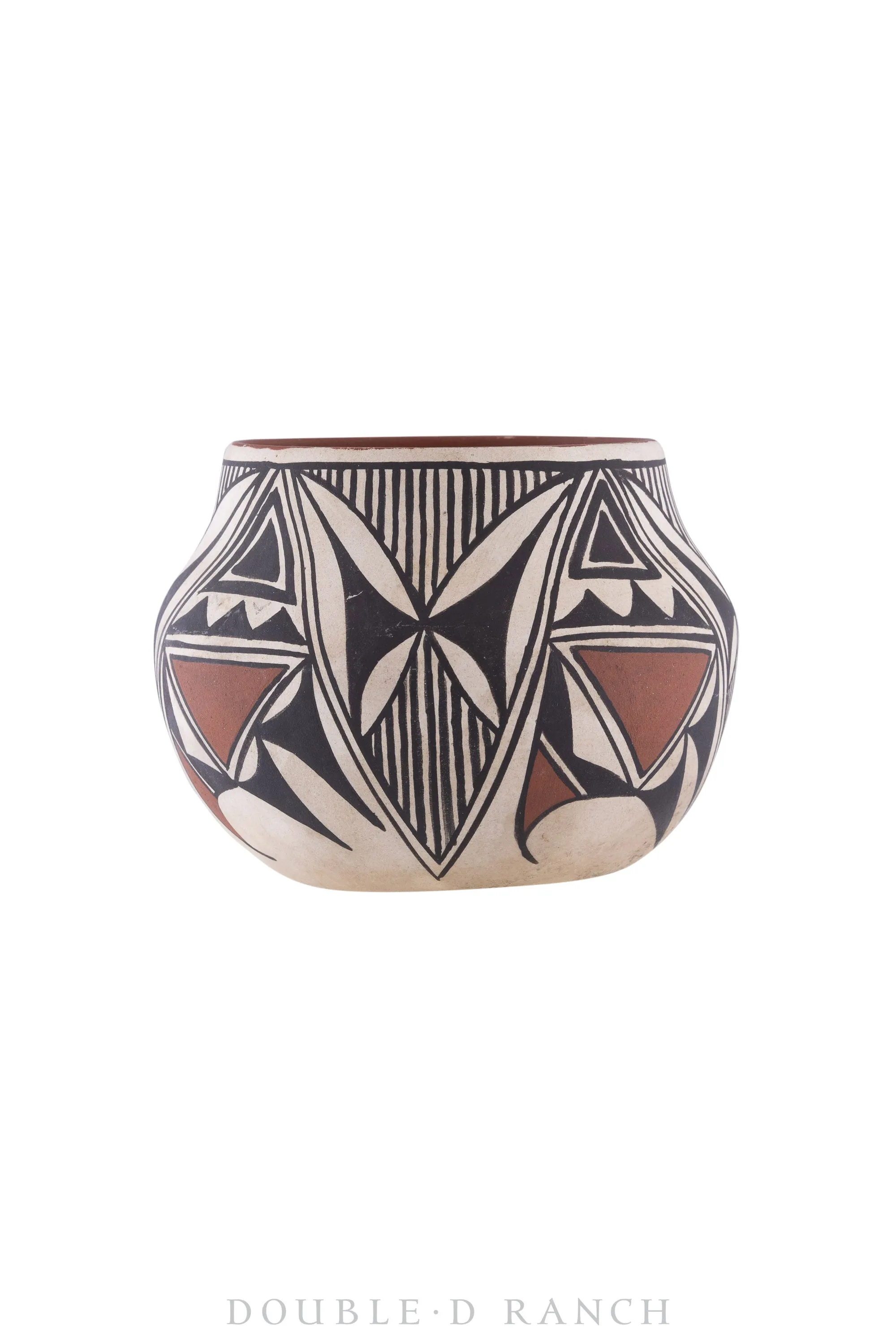 Miscellaneous, Pottery, Bowl, Acoma, Vintage, 563