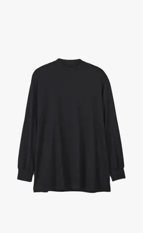 MOCK NECK BLACK LONGSLEEVE