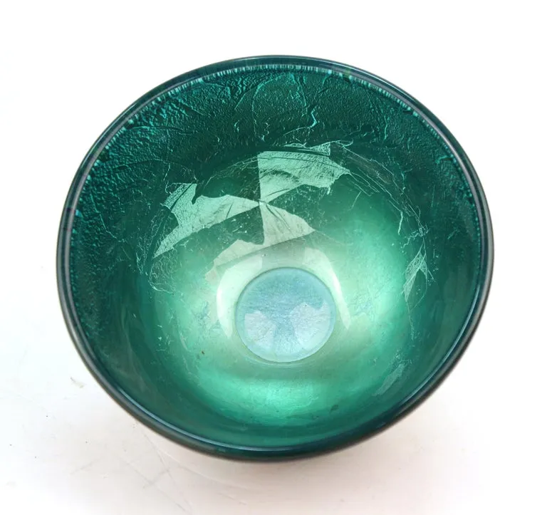 Modern English Studio Art Glass Bowl