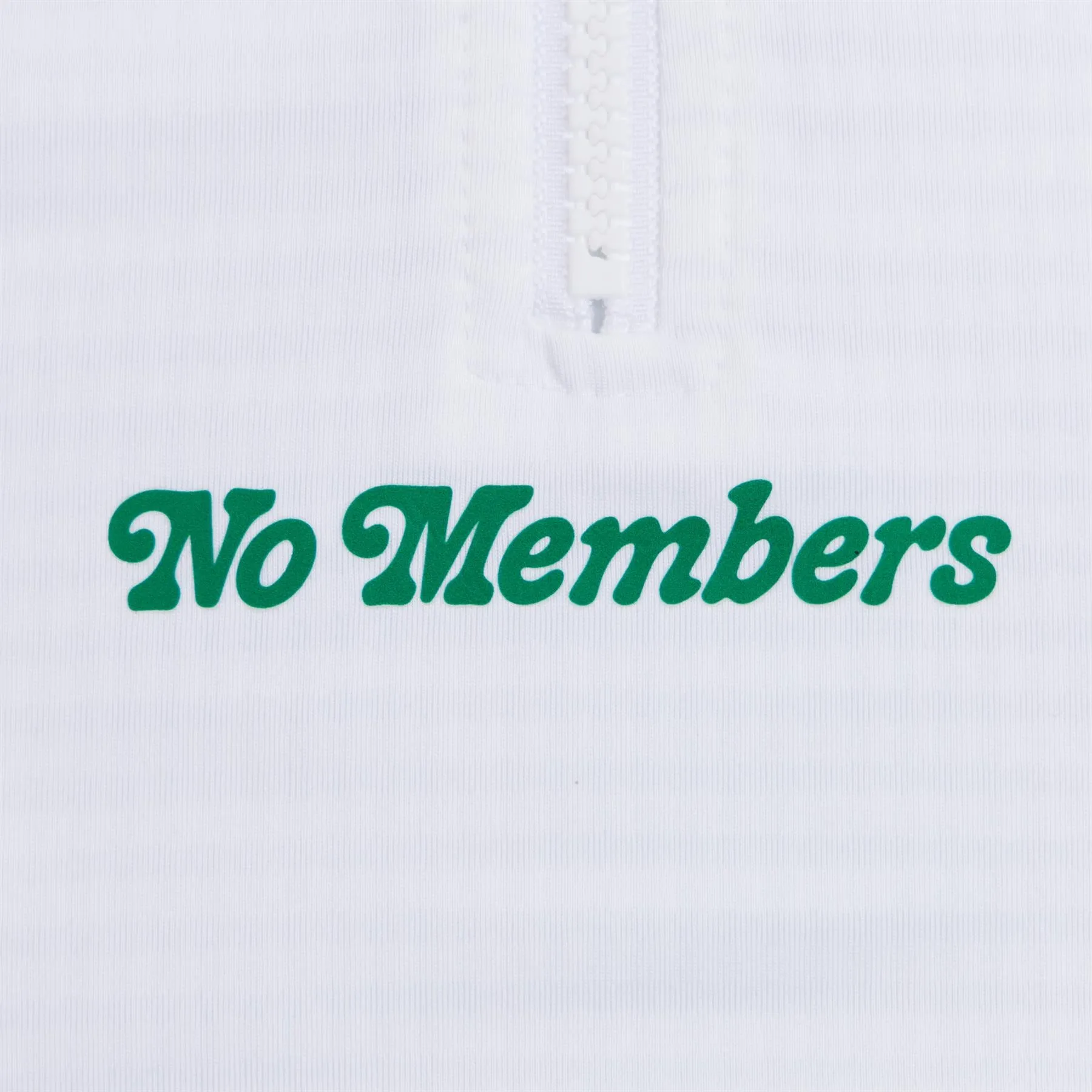 No Members x Nike Victory Half Zip Mid Layer White - SU24