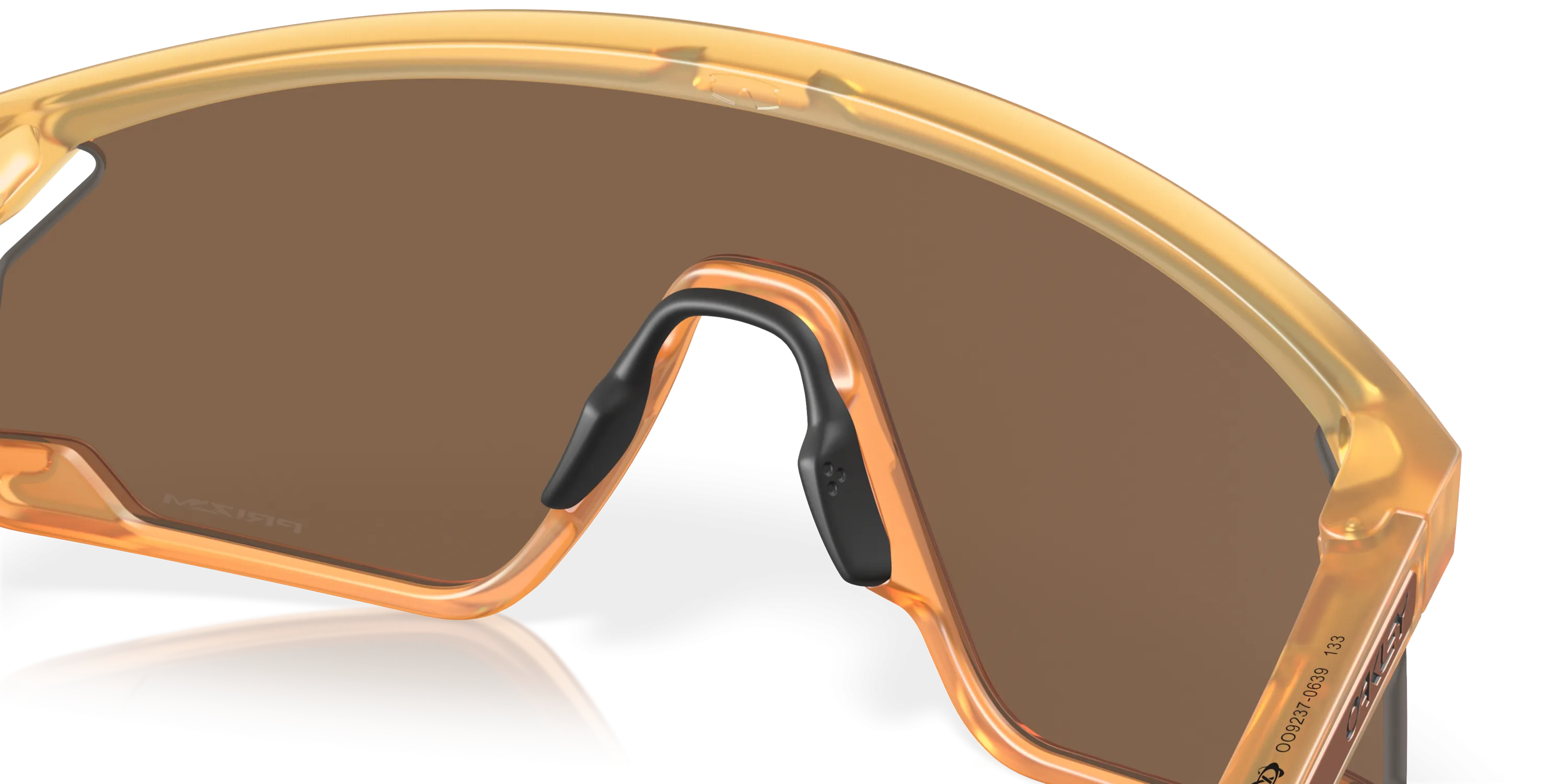 Oakley BXTR Prizm Bronze Lenses - Matte Transparent Light Curry Frame