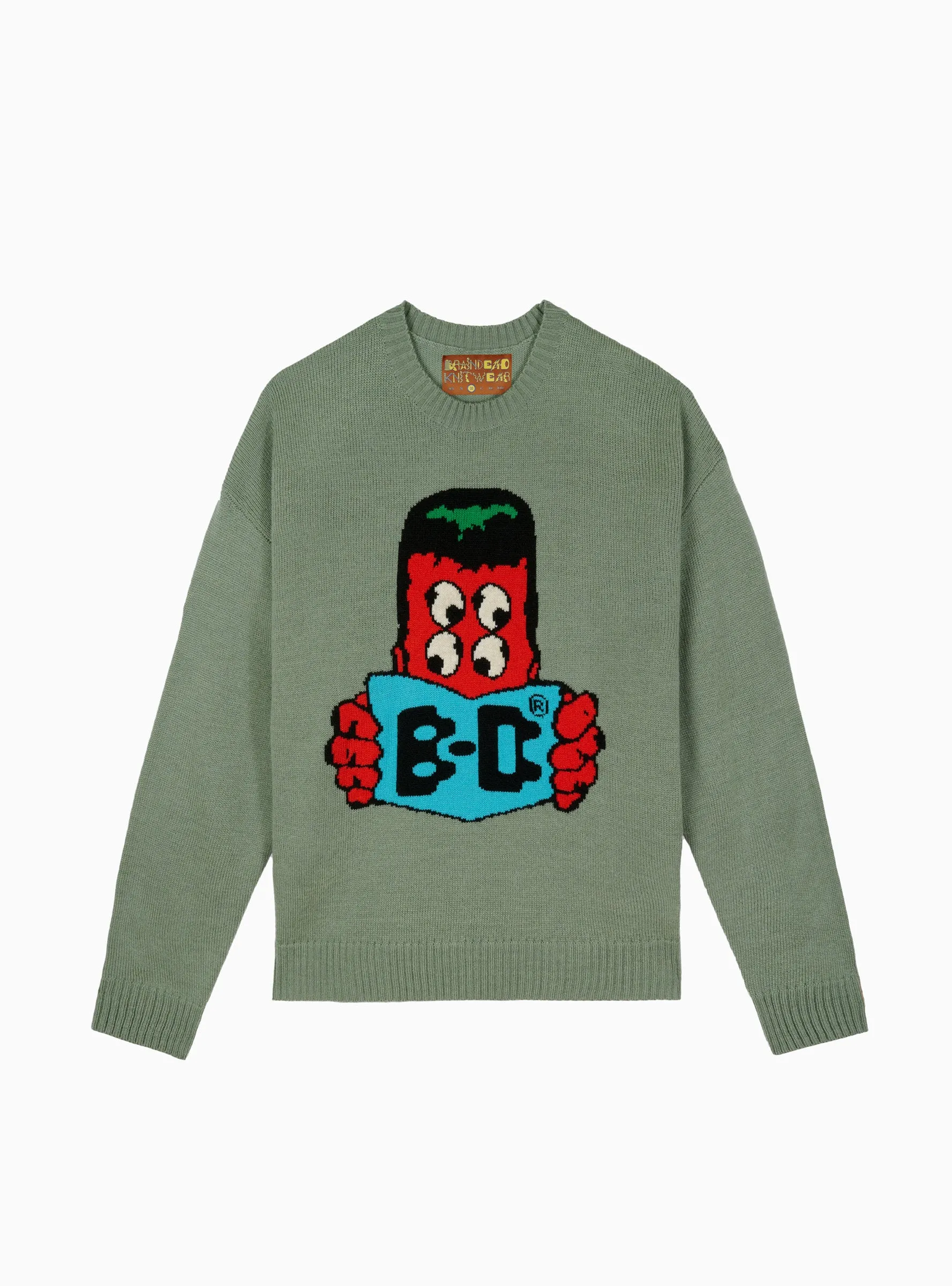 Readers Sweater Mallard Green