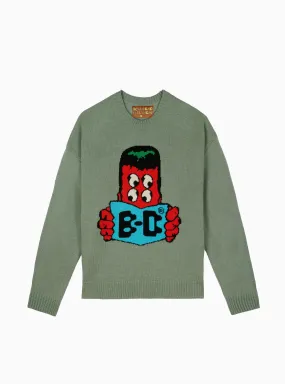 Readers Sweater Mallard Green