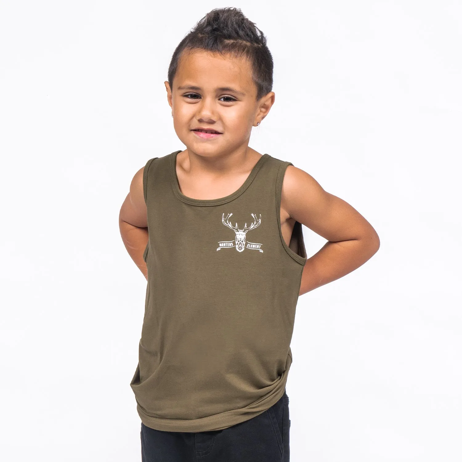 Red Stag Singlet Kids