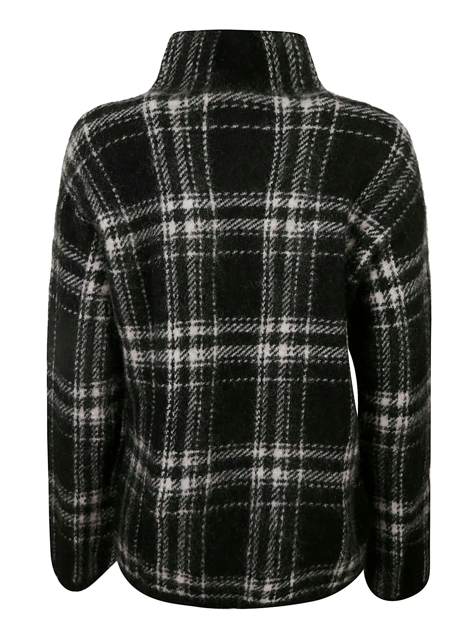 'S Max Mara Cammeo Checked Sweater