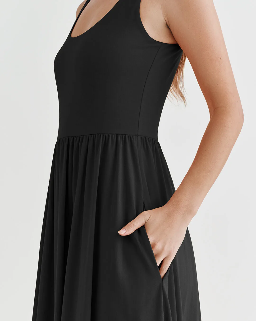 Scoop Neck Dress