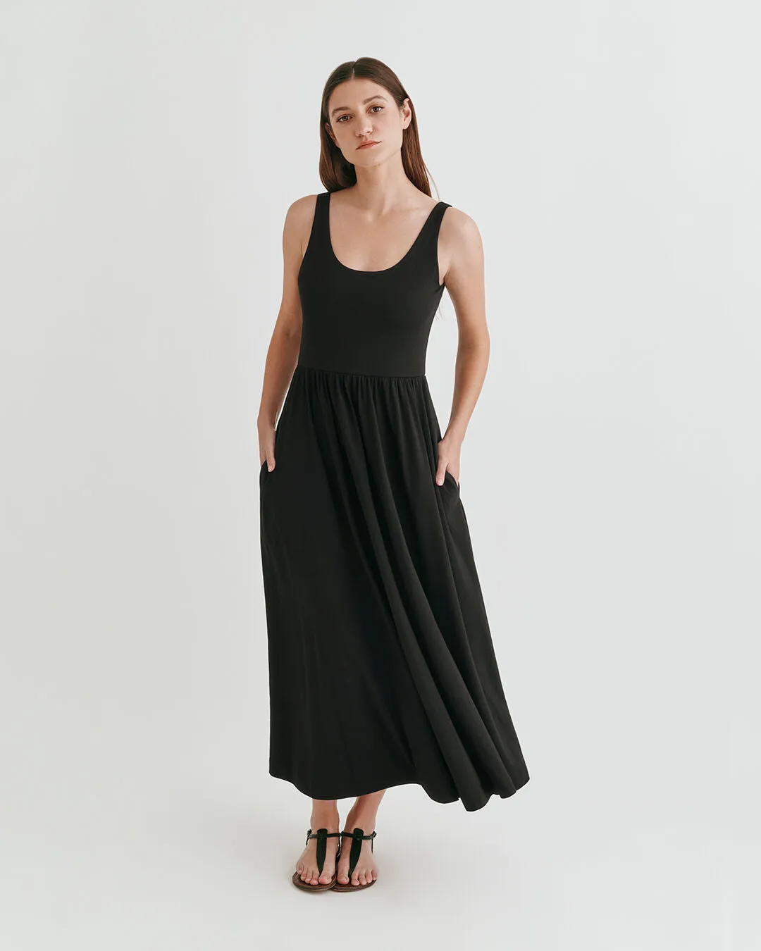 Scoop Neck Dress