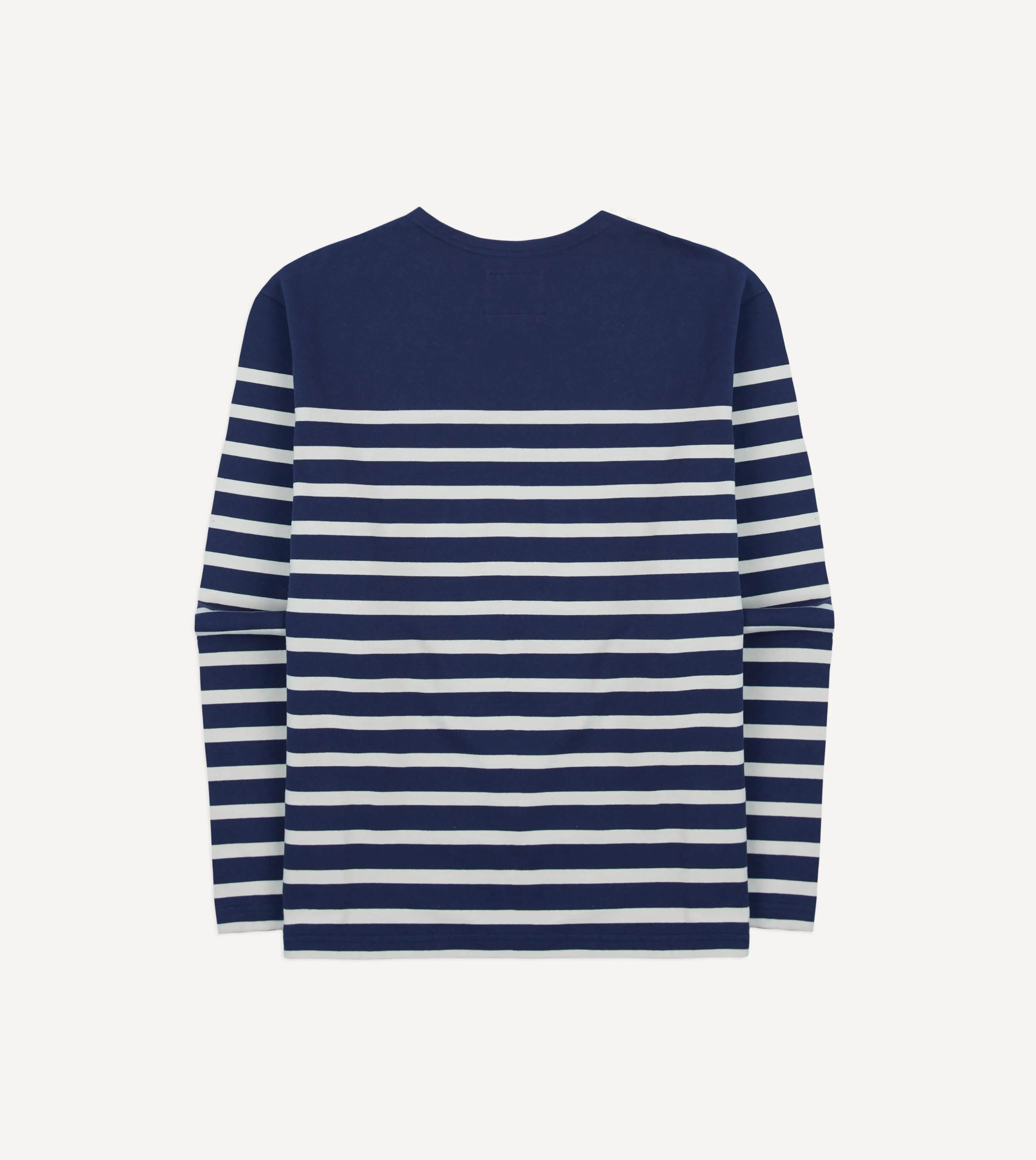 St. JOHN by Drake's Navy Breton Long Sleeve T-Shirt