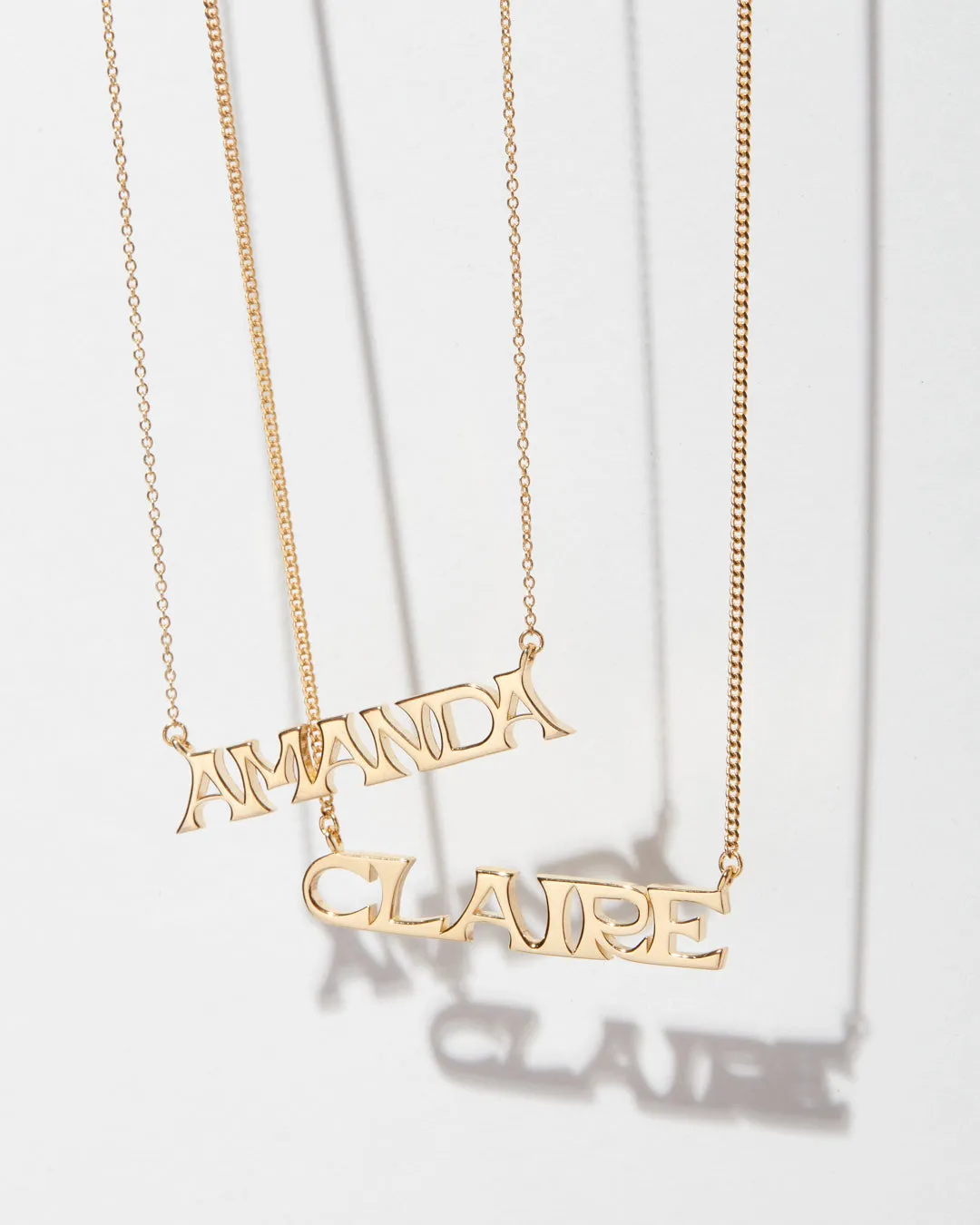 The Nameplate Necklace [Vintage]