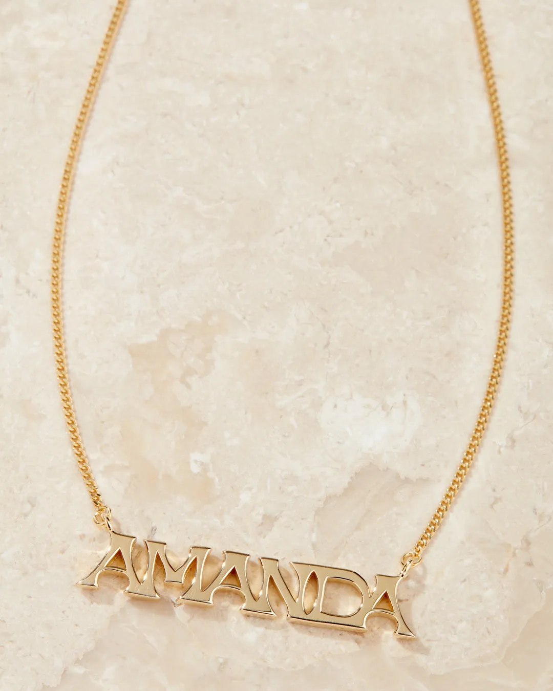 The Nameplate Necklace [Vintage]