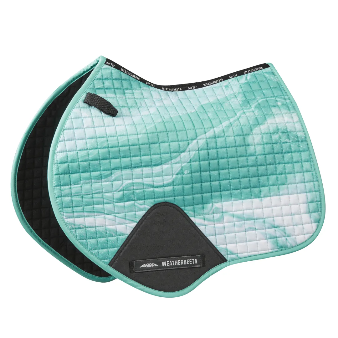 Weatherbeeta Prime Marble Jump Shaped Saddle Pad