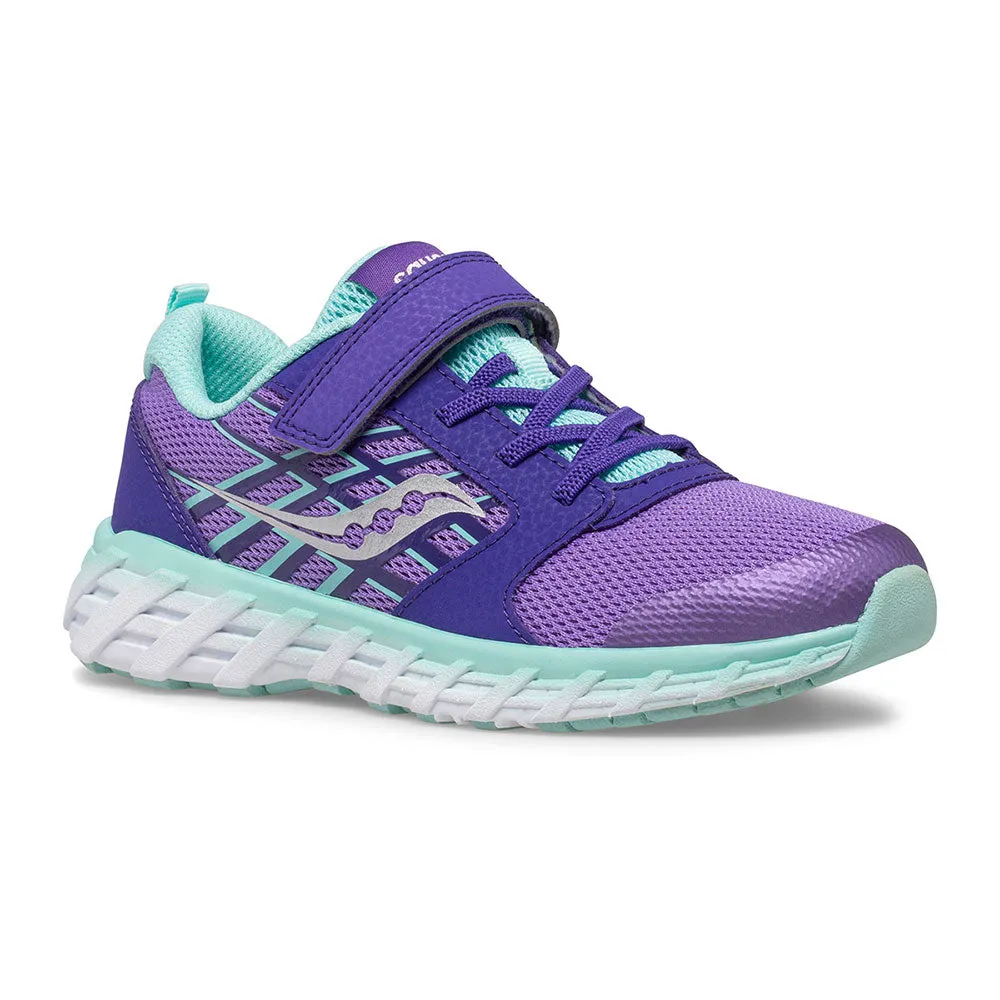 Wind 2.0 A/C Kid's Athletic Trainer - Purple/Turq